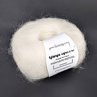 Пряжа Lana Gatto Mohair Royal 1650 Натуральный