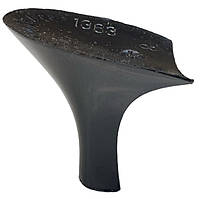 Каблук женский пластиковый 1363 р.1,3 Высота без набойки 5,5-5,9 см Черный