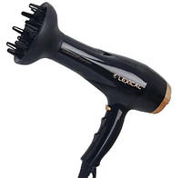 Профессиональный фен с диффузором LAS-5008 2200Вт, Фен для сушки и укладки волос, для кудрявых волос