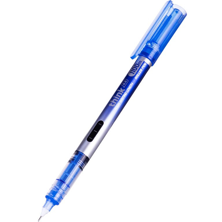 Ролер DELI EQ300-BL, 0.5 мм, синій, фото 1