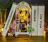 УЦІНКА! ПРИМ'ЯТА КОРОБКА! Бук Нук Садовий дім Book Nook Garden House DIY Інтер'єрний конструктор M02313, фото 3