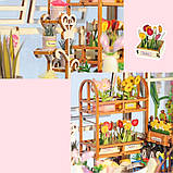 УЦІНКА! ПРИМ'ЯТА КОРОБКА! Бук Нук Садовий дім Book Nook Garden House DIY Інтер'єрний конструктор M02313, фото 7