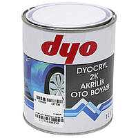 201 Белая Акриловая авто краска DYO 0.98 кг (без отвердителя)