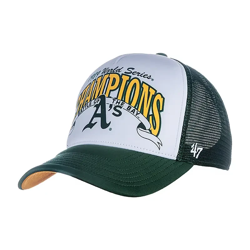 Бейсболка 47 Brand DT OAKLAND ATHLETICS FOAM CHAM BCWS-FOAMC18KPP-DG89