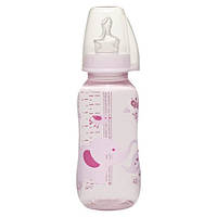 Бутылочка для кормления Nip PP, 250 мл, (6+)светло-розовый (35035)