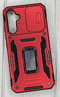 Ударопрочный чехол для Samsung A34 5G чехол с кольцом подставкою на самсунг а34 5г красный/red