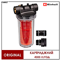 Предварительный фильтр Einhell для воды 25 см 4300 л час Мах. давление 5.5 Бар