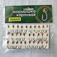 Блешня корпова для літнього кивка №17, Крапля ребриста (мала), Мідь, 5mm, 0.8g, Kumho №17