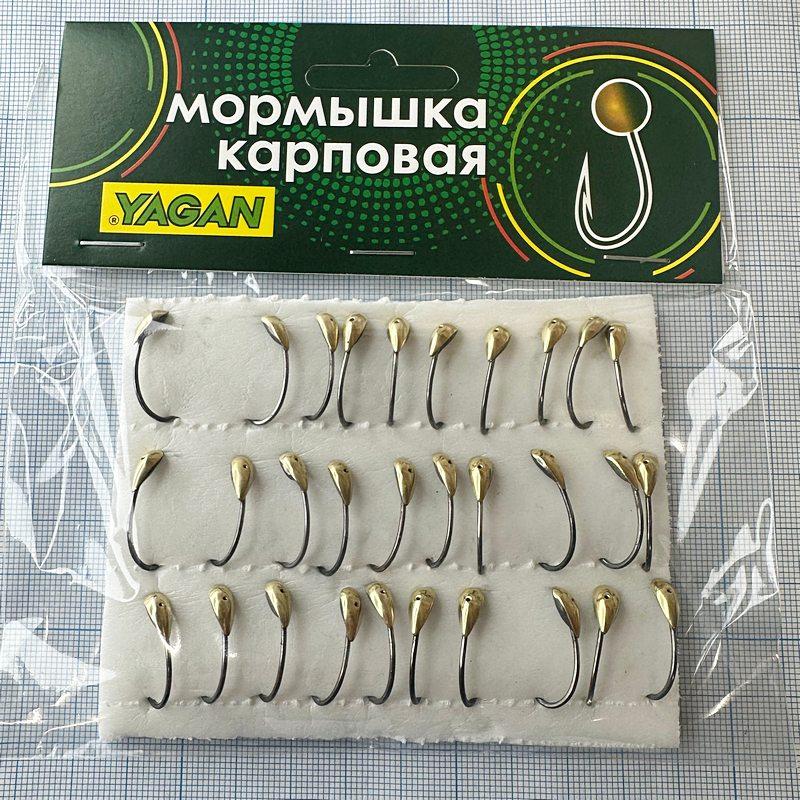 Блешня коропова для літнього кивка №13, Крапля (обратка), Золото, 5mm, 0,7g, Kumho №13