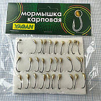 Блешня коропова для літнього кивка №13, Крапля (обратка), Золото, 5mm, 0,7g, Kumho №13