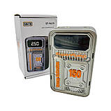 Компресор від прикурювача ST-9619A 10,5 бар з РК-дисплеєм ліхтариком для накачування шин авто, фото 2