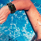Прямокутний кольоровий спортивний смарт-годинник Soundpeats Watch 1 захист від води та бруду IP68 + 12 режимів, фото 5