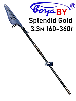 Коропове вудилище  Boya By Splendid Black Gold 3.3м 160-360г телескопічне 50 мм перше кільце