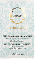 OLIOSETA ODM Олія-догляд для волосся з олією аргани та олією насіння льону 5 мл
