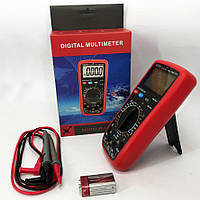 Цифровой Профессиональный цифровой мультиметр Digital VC61 тестер вольтметр. Со звуком издает сигнал при