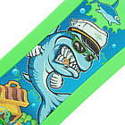 Скейтборд FISH Duckbill SP-Sport SK-418-7 салатовий, фото 5