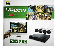 Набор Видеонаблюдения 7004 камеры DVR KIT 7004 AHD 4ch Gibrid (6)