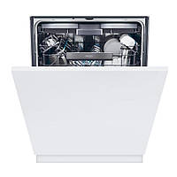 Haier Посудомийна машина вбудована, 16компл., A+, 60см, дисплей, 3й кошик, білий (XS6B0S3FSB)