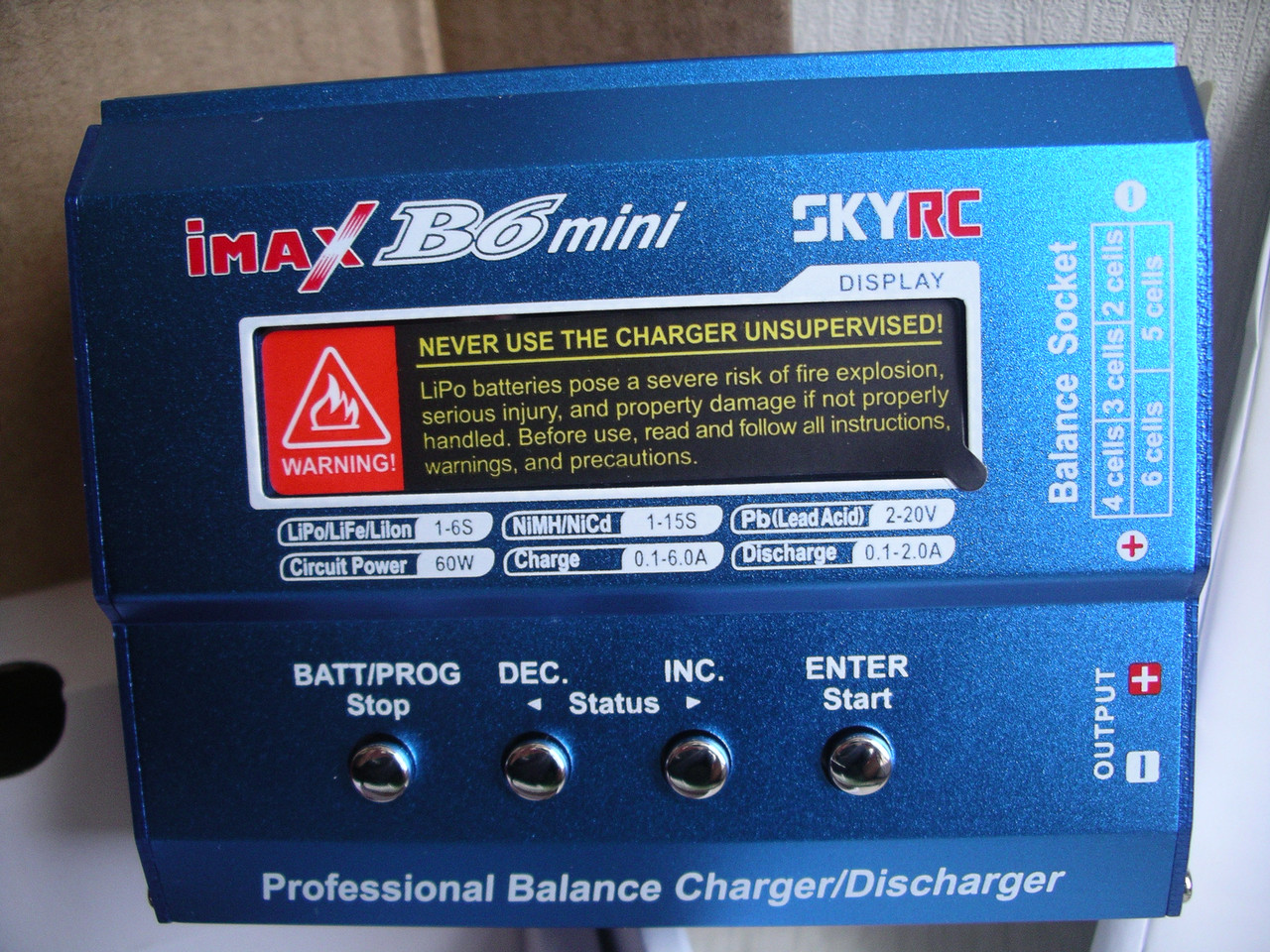 Купить Зарядное устройствo IMAX B6 mini SkyRC оригинальное + блок ...