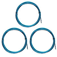 Запасной кабель для скоростной скакалки HeartBeat голубой (300 см, набор 3 шт)