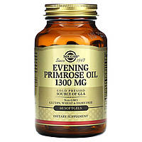 Олія примули вечірньої, Evening Primrose Oil, Solgar, 1300 мг, 60 капсул