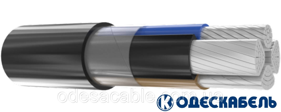 Кабель силовий АВВГ 3*35+1*25 ПАТ"ОДЕСКАБЕЛЬ"
