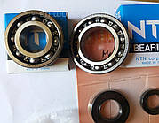 Suzuki-50 LETS 1/2/3 Street Magic/ZZ INCH UP SPORT Підшипники к-кт + сальники MSU фірма NTN Оригінал Тайвань