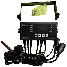 Автоматика для твердопаливного котла Inter Electronics IE-28n (на 1вент+1шнек+1насос), фото 4