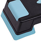 Степ-платформа 2-х рівнева для фітнесу та аеробіки 70х28 см SP-Sport FI-1575, фото 6