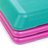 Степ-платформа 3-х рівнева для степ-аеробіки 110x36.5x10-21см SP-Sport FI-1577, фото 4