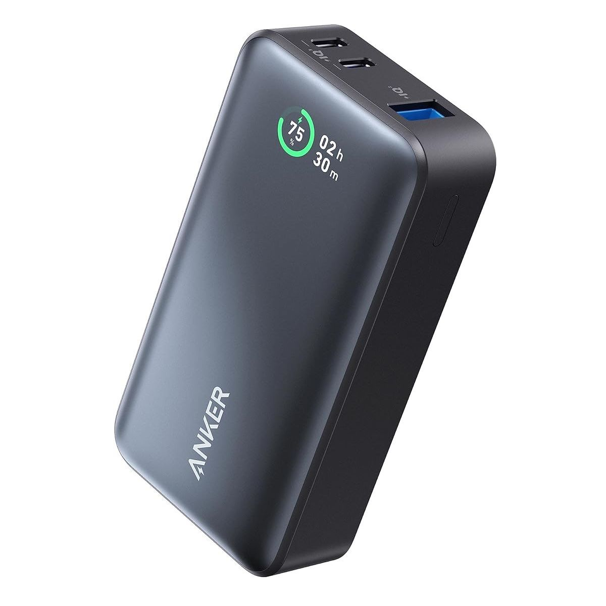 Павербанк (Зовнішній акумулятор) Anker Nano 533 Power Bank 10000mAh (PowerCore 30W) Black (A1256)
