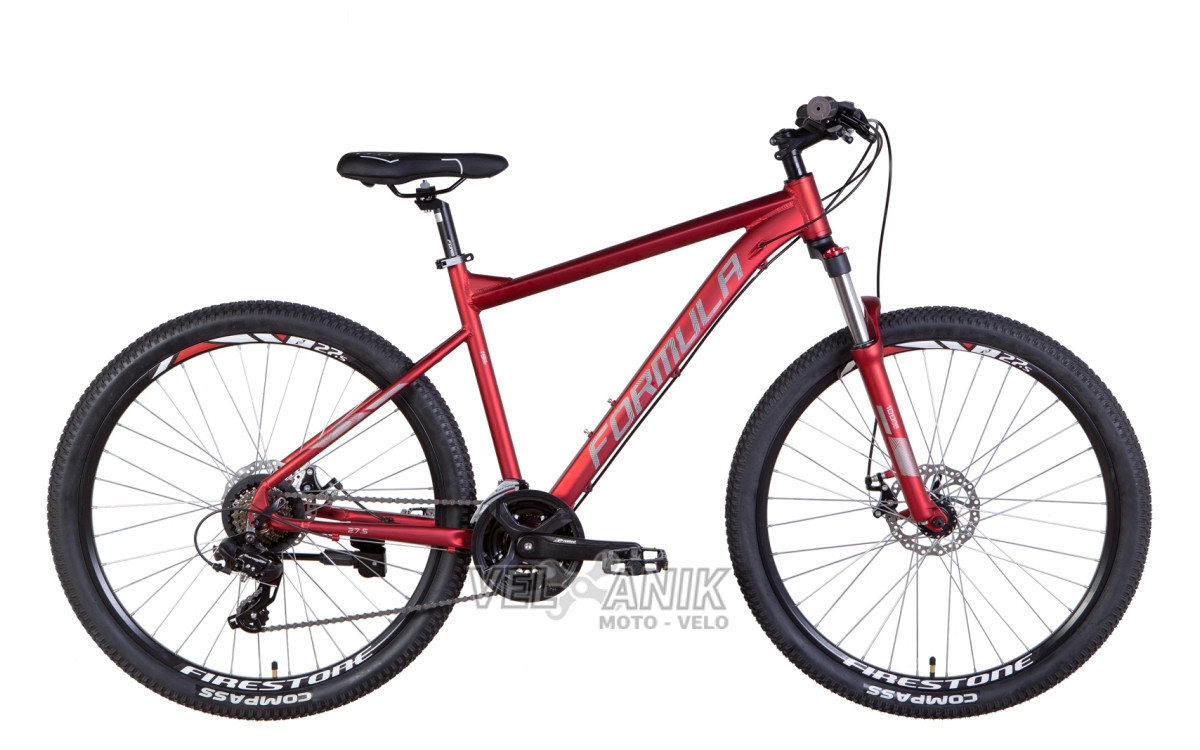 Велосипед 27,5" Formula F-1 AM DD (рама 19") червоний мат