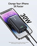 Павербанк (Зовнішній акумулятор) Anker Nano 533 Power Bank 10000mAh (PowerCore 30W) Black (A1256), фото 4