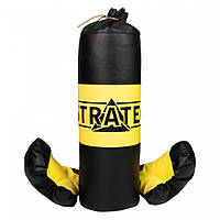 Боксерский набор "Желто-черный" Strateg 2071