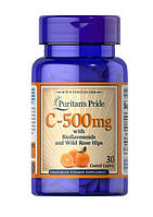 Puritan's Pride Vitamin C Вітамін С 500 - 30 tabs