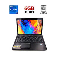 Ноутбук Lenovo G580 / 15.6" (1366x768) TN / Intel Core i3-3110M (2 (4) ядра по 2.4 GHz) / 6 GB DDR3 / 320 GB