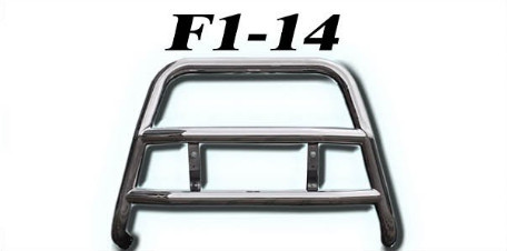 Кенгурятник, захист бампера Volkswagen Amarok 2010- VWAM.10.F1-14.6