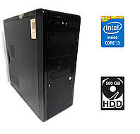 ПК Asus Tower / Intel Core i3-4160 (2 (4) ядра по 3.6 GHz) / 4 GB DDR3 / 500 GB HDD / Intel HD Graphics 4400 /