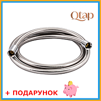 Шланг для ручного душу Qtap Hadice 2000 мм QTHADPVC200C Chrome