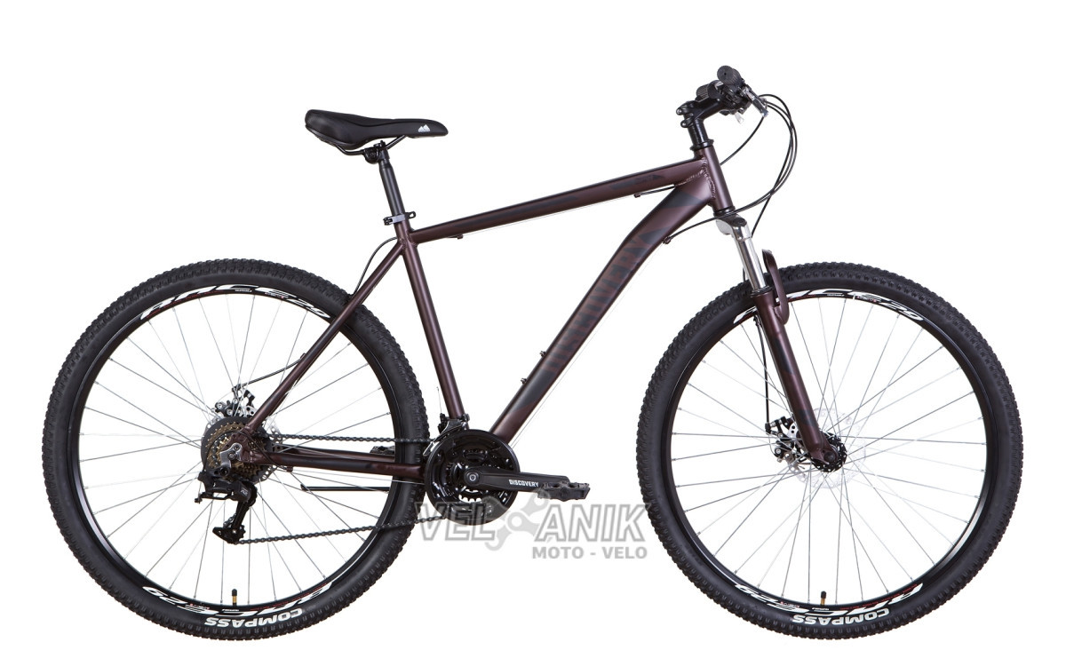 Велосипед 29" Discovery BASTION AM DD (рама 19") коричневий мат