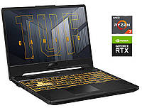 Игровой ноутбук Asus TUF Gaming A15 TUF506QE / 15.6" (1920x1080) IPS / AMD Ryzen 7 5800H (8 (16) ядер по 3.2 -