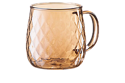 Чайна чашка із золотистим перламутром Amber GK-5505