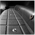Автомобільний килимок в багажник авто Weathertech Cadillac CT6 4х зон клім 16-20 чорний Кадиллак СТ6, фото 4