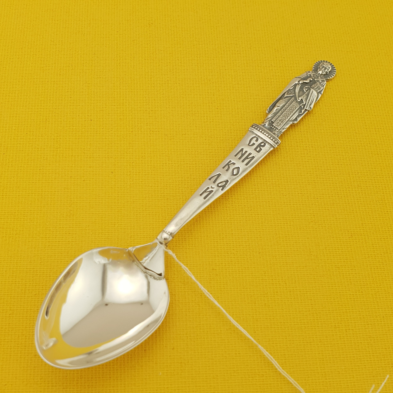 Срібна ложка "Святий Миколай", фото 1