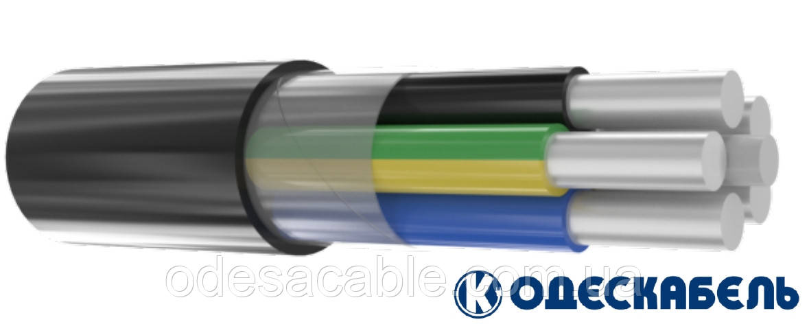 Кабель силовий АВВГ 5*10 (ож.) ПАТ"ОДЕСКАБЕЛЬ"