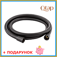 Шланг для ручного душа Qtap Hadice 1600 мм QTHADPVC160B Black Matt