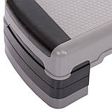 Степ-платформа для фітнесу та аеробіки на 3 рівні висоти SP-Sport FI-2585, фото 3