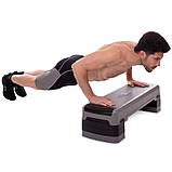 Степ-платформа для фітнесу та аеробіки на 3 рівні висоти SP-Sport FI-2585, фото 8