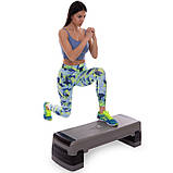 Степ-платформа для фітнесу та аеробіки на 3 рівні висоти SP-Sport FI-2585, фото 10