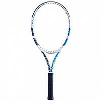 Ракетка для большого тенниса Evo drive lite W unst Gr2 Babolat 101454/153-2 white/blue , Time Toys
